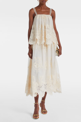 Zimmermann Hypnotic Lace Dress - Cream