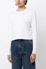 Loulou de Saison Masal Long Sleeve T-Shirt - White