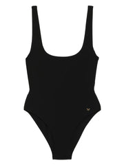 Kiki de Montparnasse Lace up One Piece - Black