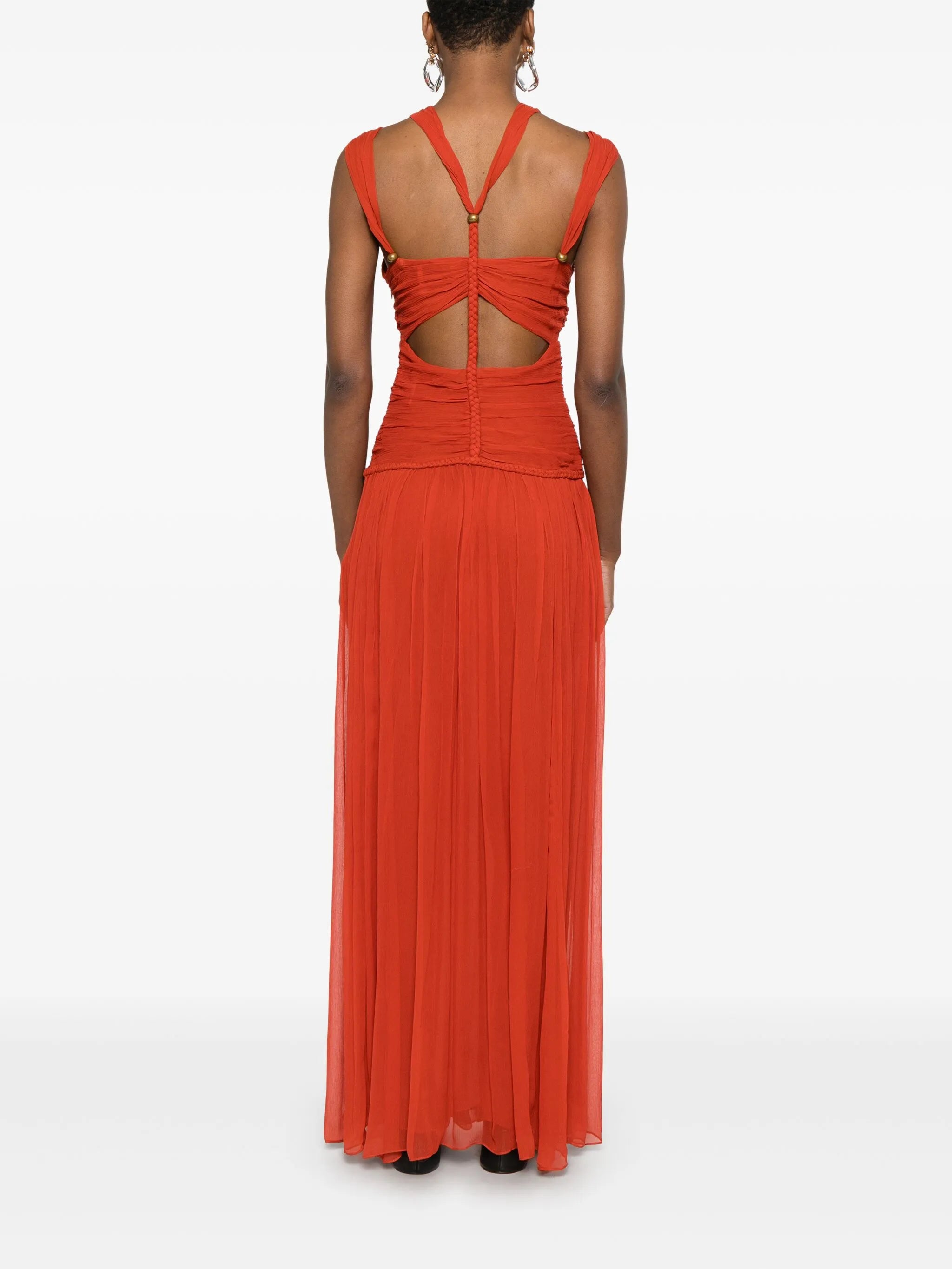 Isabel Marant Rafael Dress - Burnt Orange