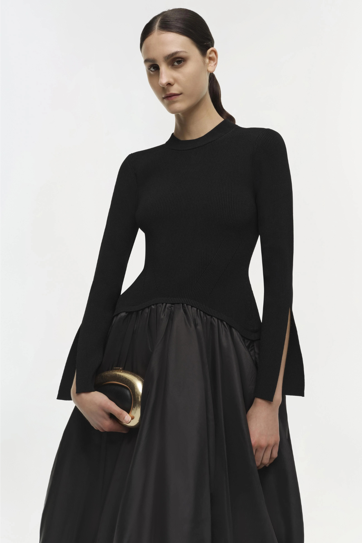 Simkhai Signature Kenlie Dress - Black