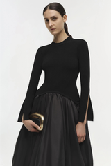 Simkhai Signature Kenlie Dress - Black