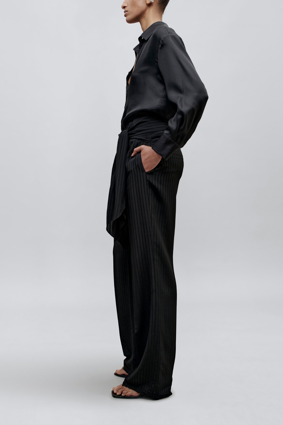 Kallmeyer Ulla Tie Trouser - Shadow