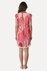 Poupette St Barth Mini Dress Sasha - Pink Palmrott