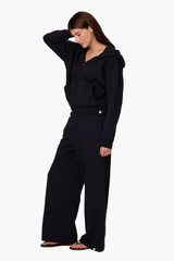 Tkees CloudSoft Zip Up Hoodie - Black