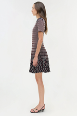 Simkhai Baylor Mini Dress - Black Multi