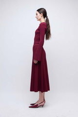 Simkhai Chiara Skirt - Cranberry