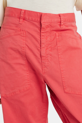 Nili Lotan Shon Pant - Vintage Washed Faded Red