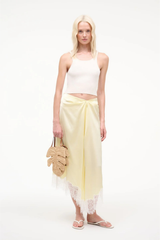 Staud Palm Raffia Bag - Natural/ Tan