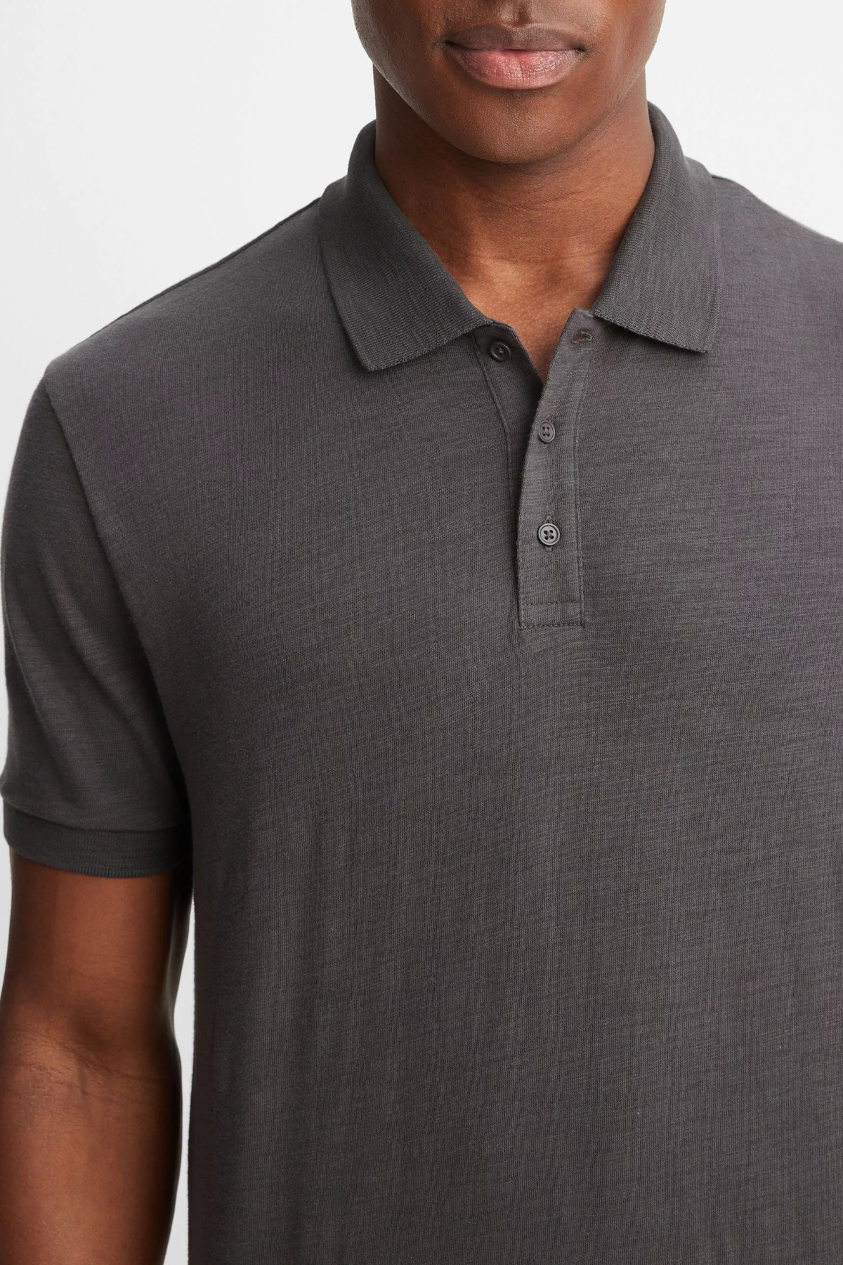 Vince Men's Classic Slub Polo Shirt - Sphere
