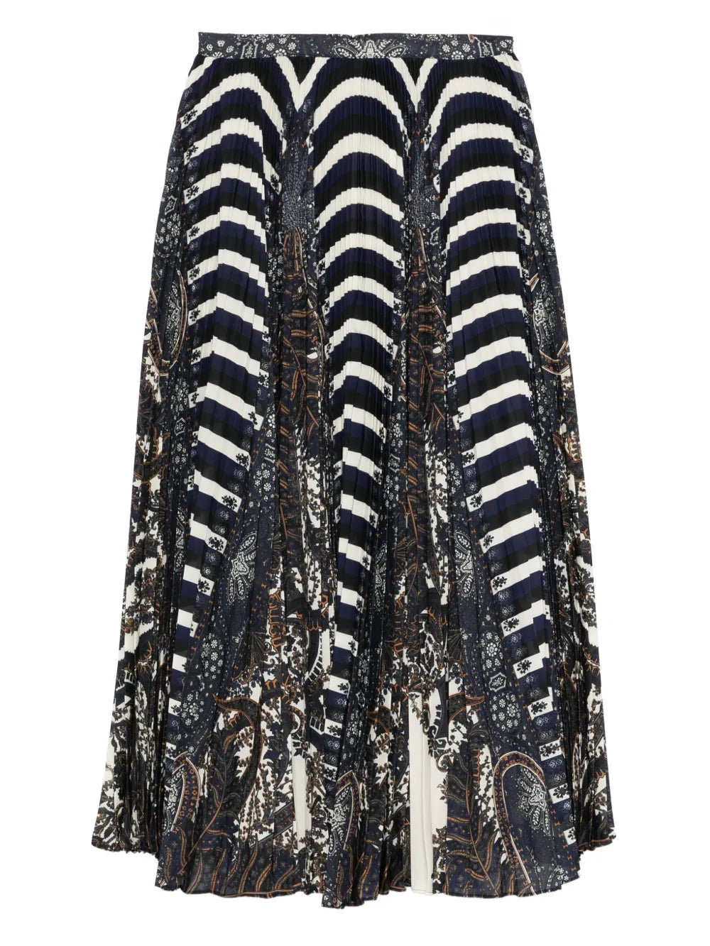 Ulla Johnson Shayna High Waist Pleated Midi Skirt - Eclipse