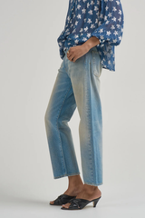 R13 Boyfriend Jean - Bass Blue