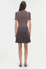 Simkhai Baylor Mini Dress - Black Multi