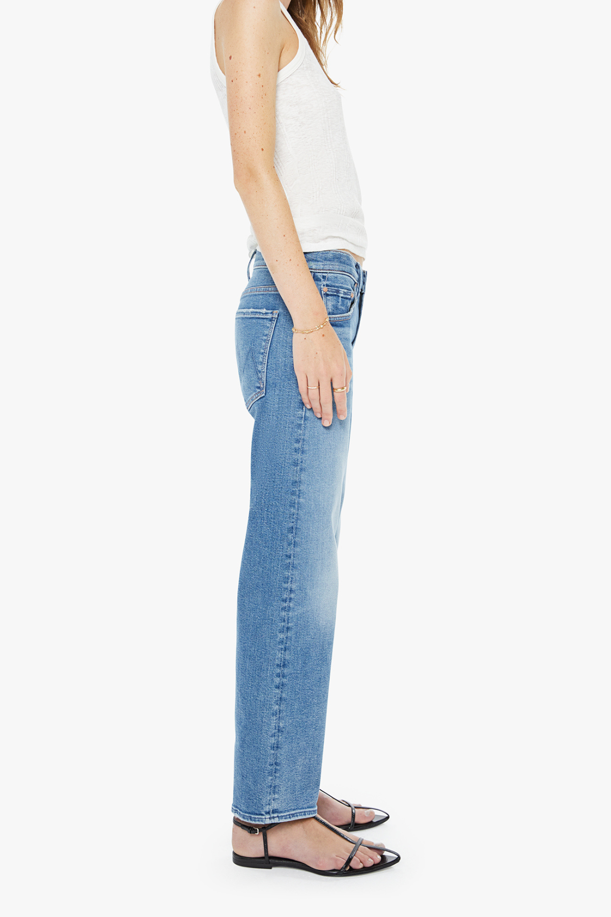 MOTHER The Newbie Ankle Jeans - Float My Boat