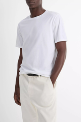 Vince Men's Pima Cotton Crew Neck T-Shirt - Optic White