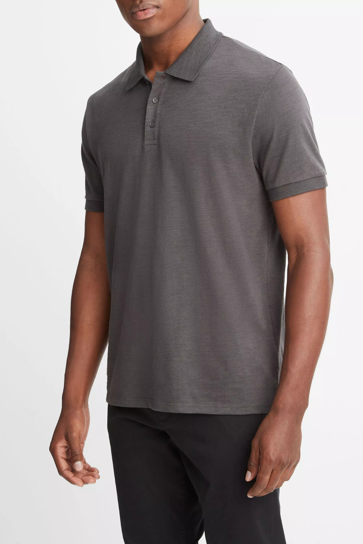 Vince Men's Classic Slub Polo Shirt - Sphere