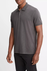 Vince Men's Classic Slub Polo Shirt - Sphere
