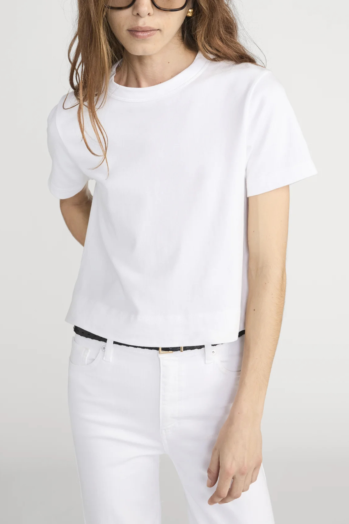 Frame The Boxy Tee - White