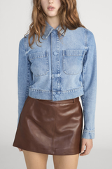 Frame The Small Denim Jacket - Dawn