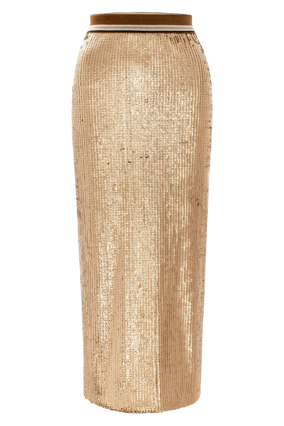 Le Superbe Gold Rush Liza Skirt - Gold Rush Sequins