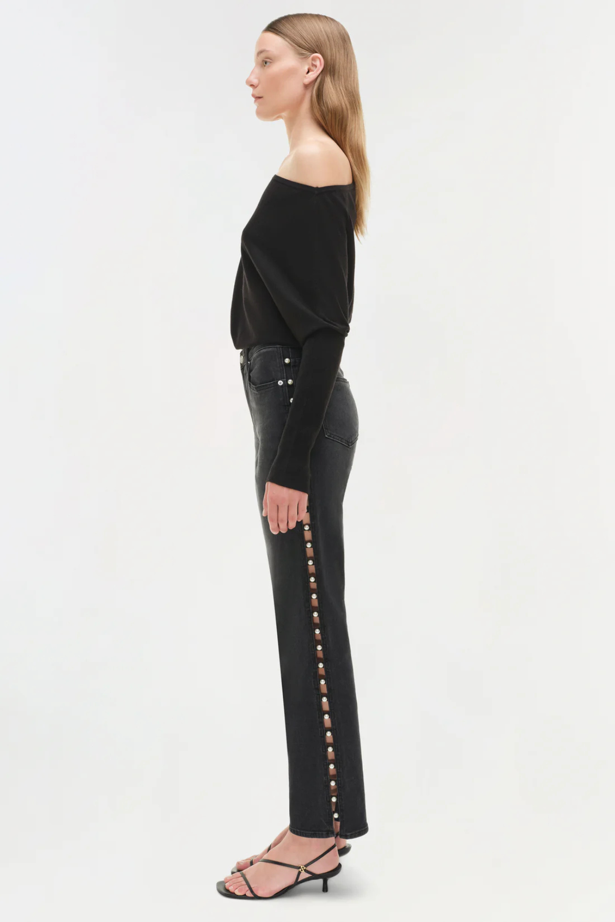 Simkhai Amelia Straight Leg Jean - Topanga