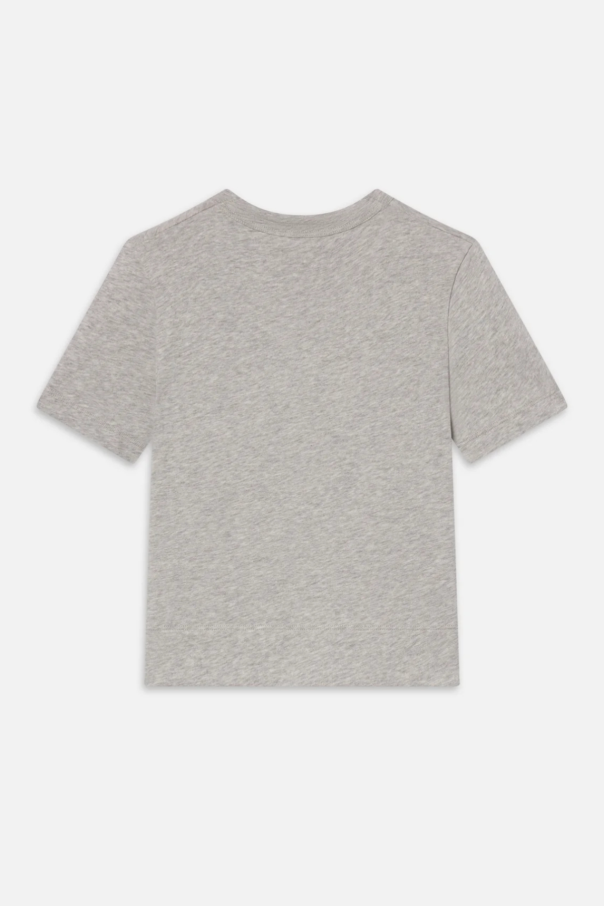 Frame The Heather Boxy Tee - Heather Grey