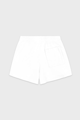 Sporty & Rich Signature Logo Terry Short - White Light Navy