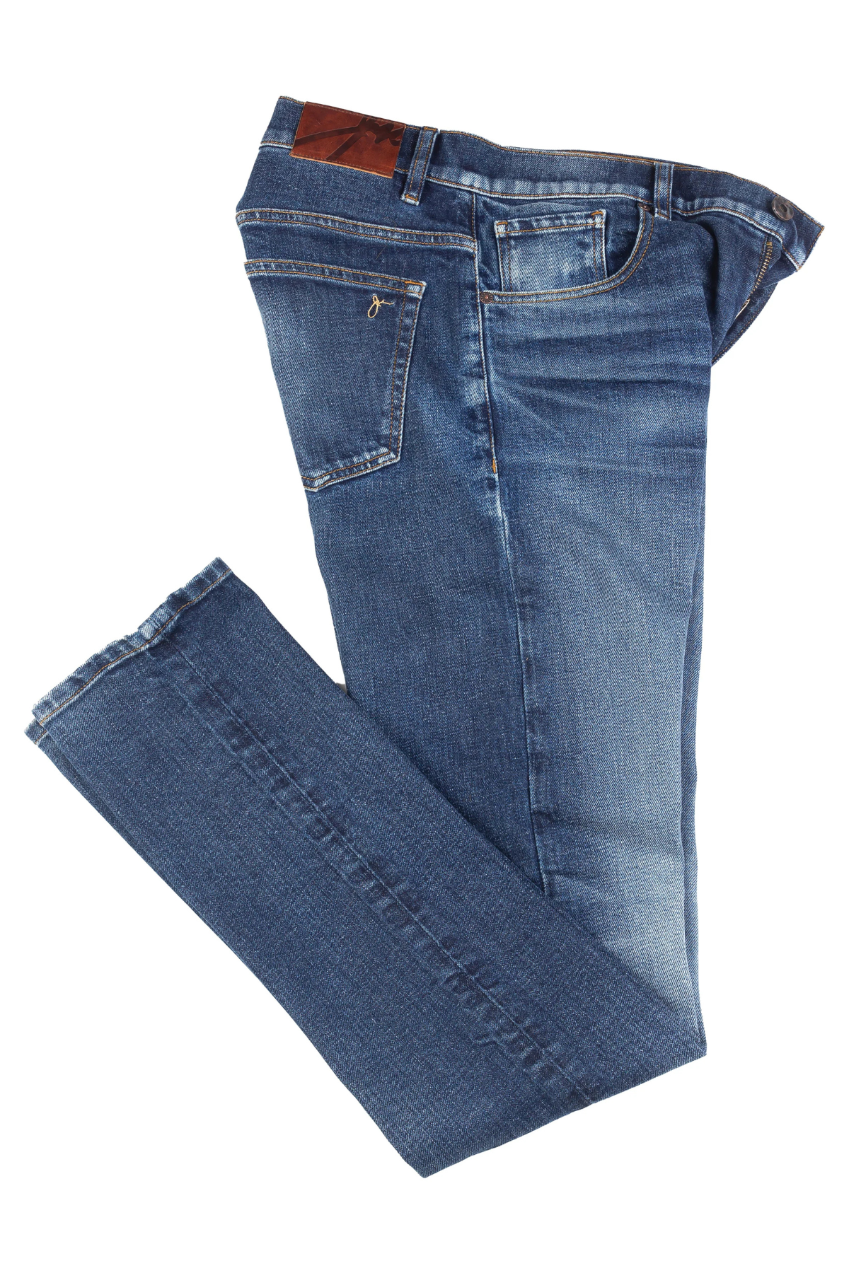 Jude Neale Denim Axe Slim Straight Fit - Oxford