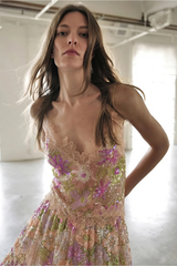 Le Superbe Flori Culture Cami - Flori Culture Sequins