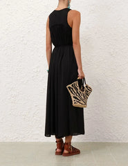 Zimmermann Balance Swing Maxi Dress - Black