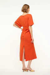 Staud Amelie Dress - Cayenne