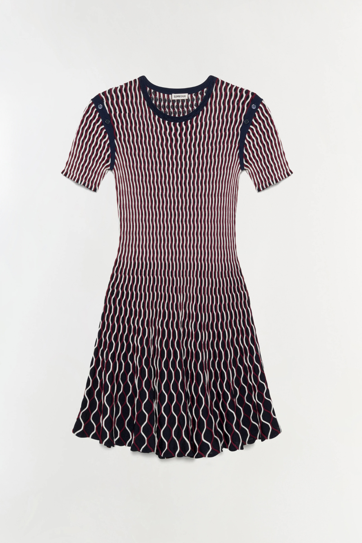 Simkhai Baylor Mini Dress - Black Multi