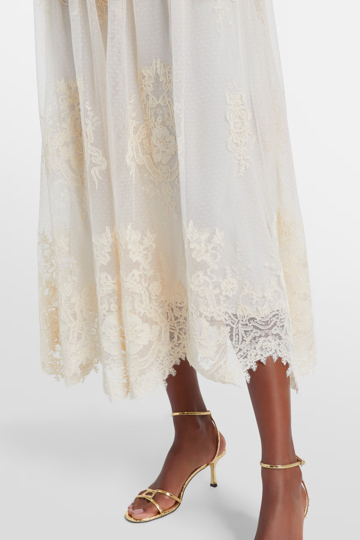 Zimmermann Hypnotic Lace Dress - Cream