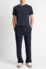 Vince Men's Pima Cotton Crew Neck T-Shirt - Coastal Blue