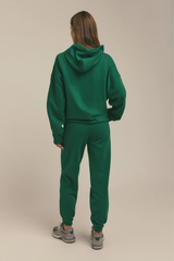 Favorite Daughter The Collegiate Hoodie - Emerald