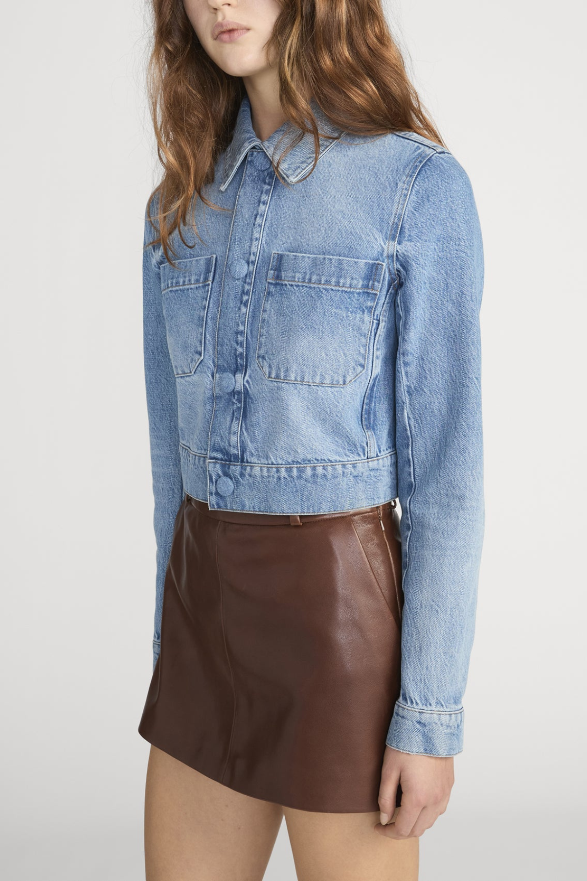 Frame The Small Denim Jacket - Dawn
