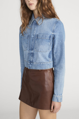 Frame The Small Denim Jacket - Dawn