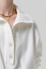 Citizens of Humanity Mirelle Funnel-Neck Sweatshirt - Pashmina