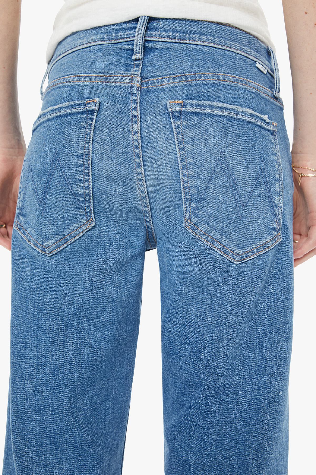 MOTHER The Newbie Ankle Jeans - Float My Boat