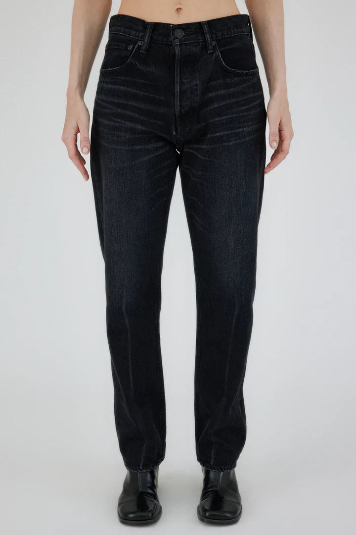 Moussy Vintage Murrieta Wide Straight - Black