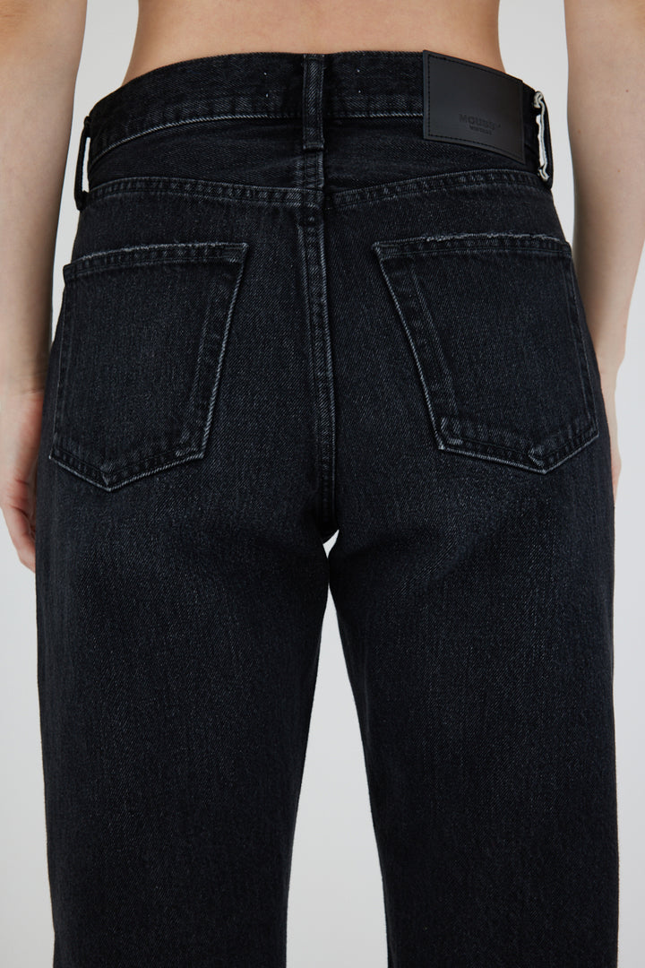 Moussy Vintage Murrieta Wide Straight - Black
