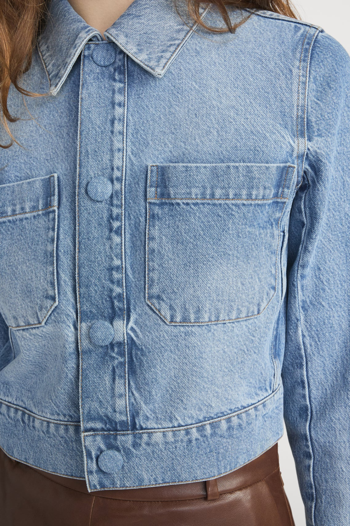 Frame The Small Denim Jacket - Dawn