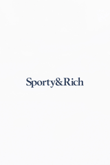 Sporty & Rich Drink More Water T-Shirt - White Light Navy