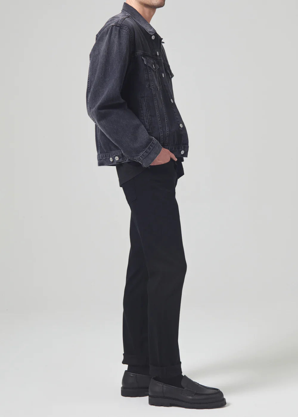 Citizens of Humanity Men's Gage Slim Straight Perform - Run-Raven