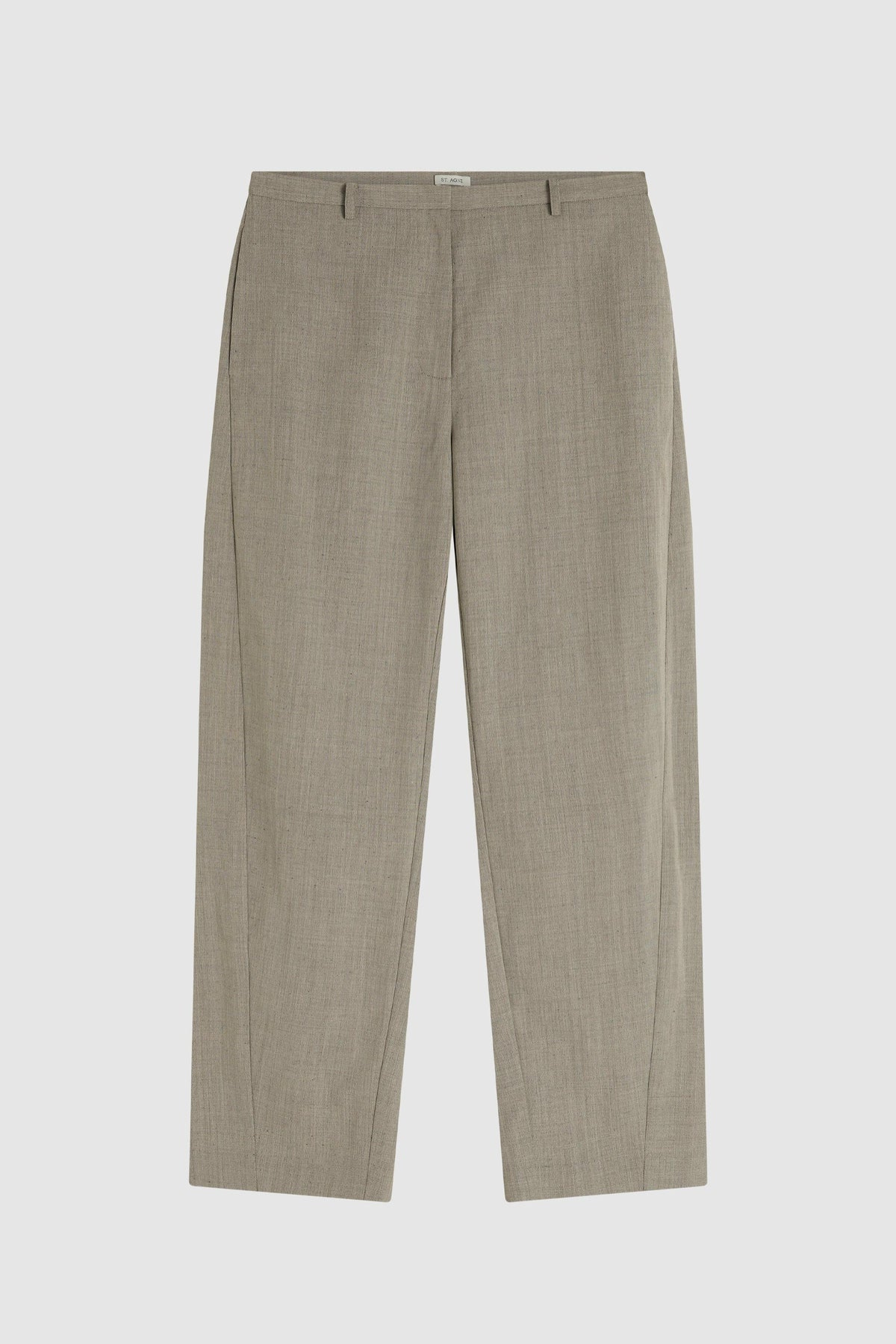St. Agni Fine Band Balloon Pants - Pebble Melange