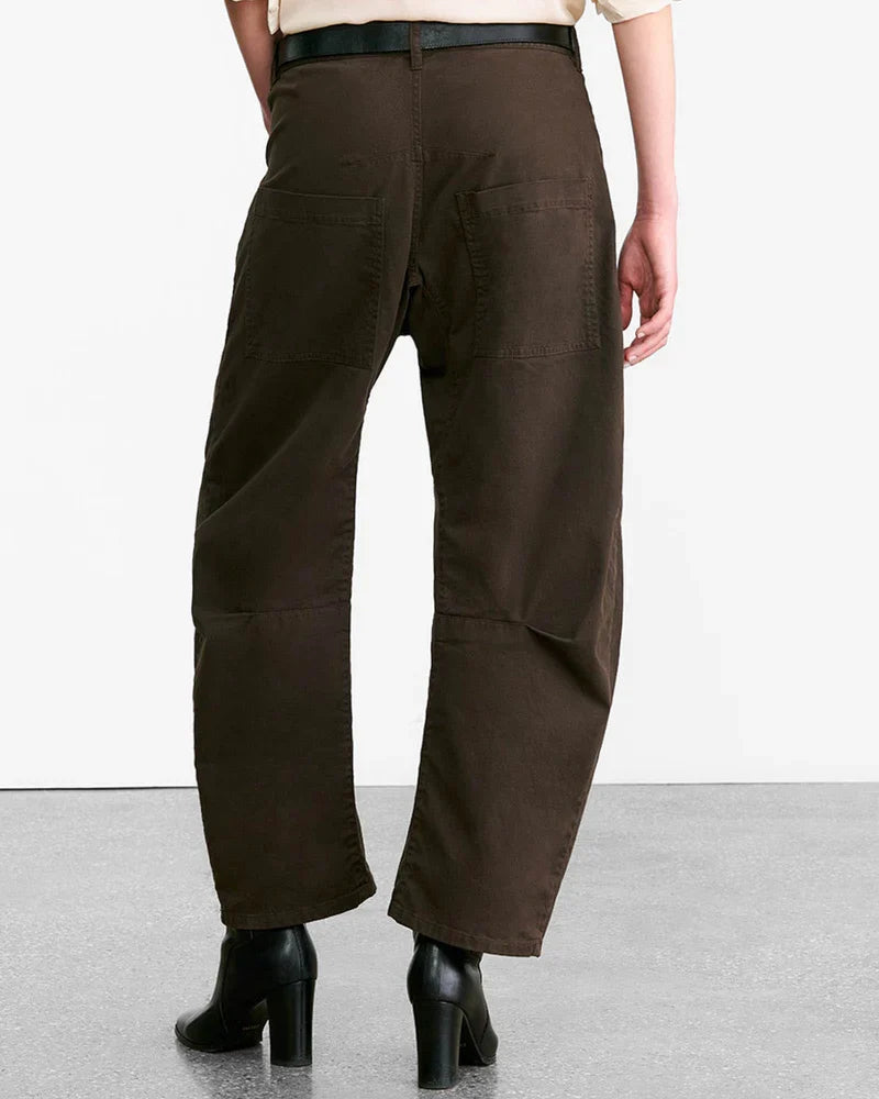 Nili Lotan Shon Pant - Chocolate Brown