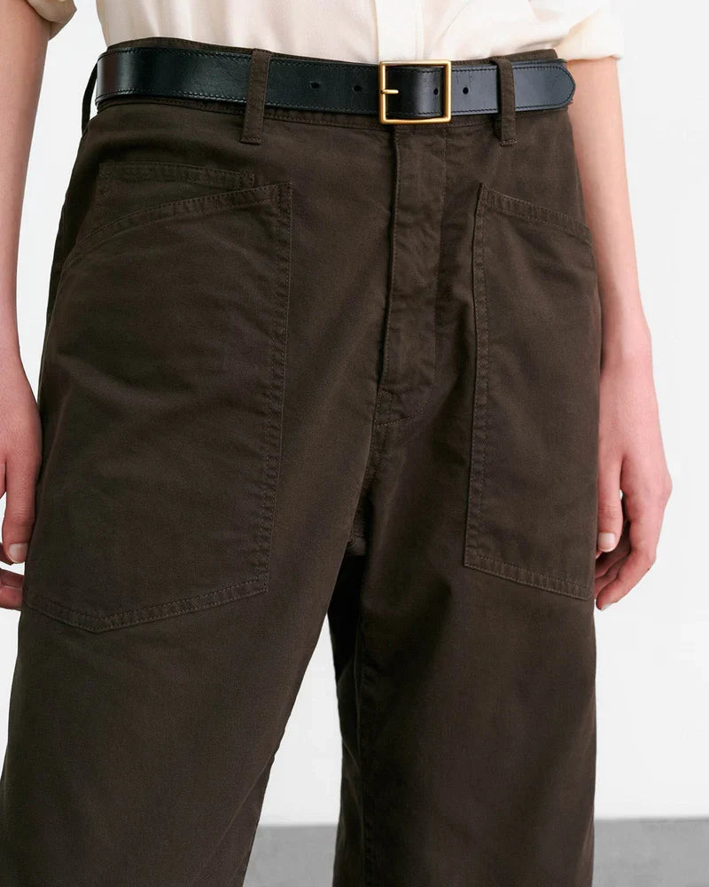 Nili Lotan Shon Pant - Chocolate Brown
