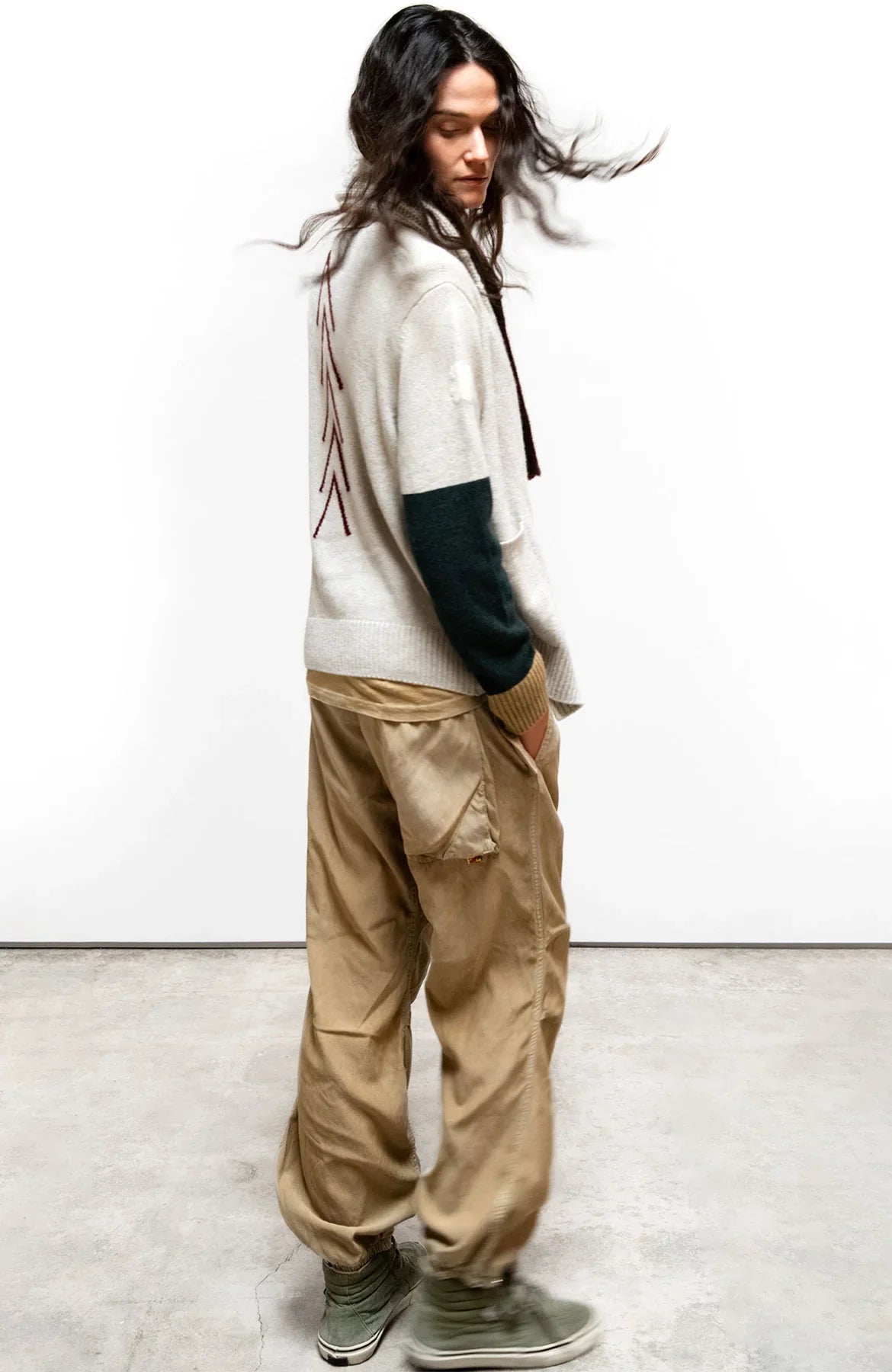 Freecity FLAP/SNAP FREECITYLARGE MATTE/SATIN AIRJUMP Pant - Golden Dirt