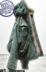 Freecity AW RTU/BAGS SUPERVINTAGE Sherpa Zip Hood Jacket - RTU Tent