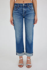 Moussy Vintage Foxwood Straight Jeans - Blue
